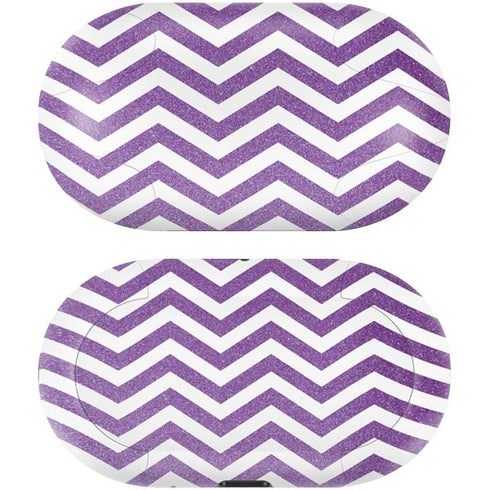 Purple Chevron Galaxy Buds Skin