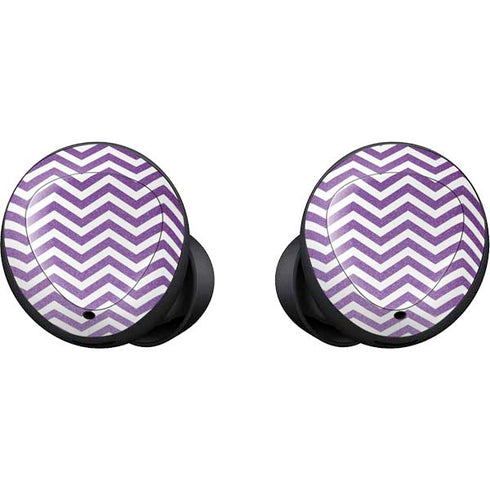 Purple Chevron Galaxy Buds Skin