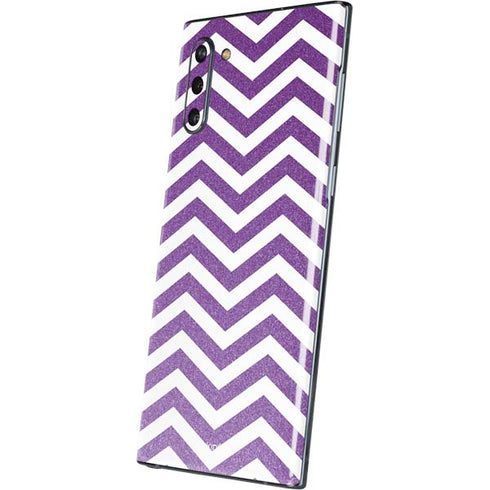 Purple Chevron Galaxy Note 10 Skin