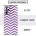 Purple Chevron Galaxy Note20 Ultra 5G Skin