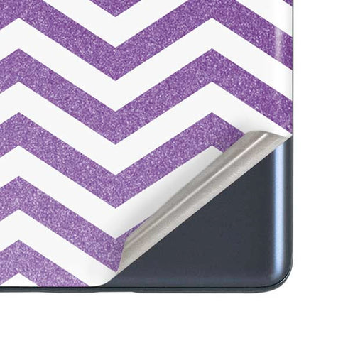 Purple Chevron Galaxy S20 Fan Edition Skin