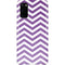 Purple Chevron Galaxy S20 Lite Case