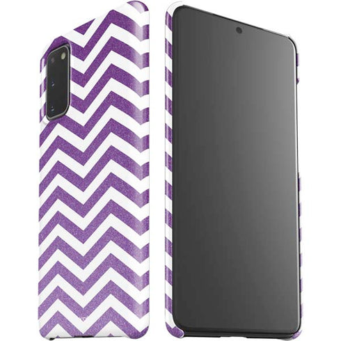 Purple Chevron Galaxy S20 Lite Case