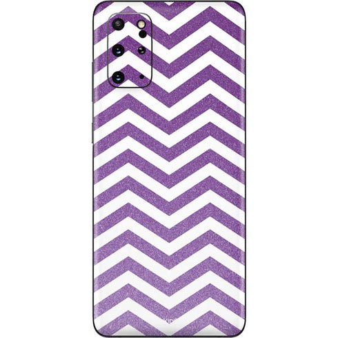 Purple Chevron Galaxy S20 Plus Skin