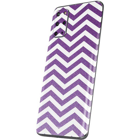 Purple Chevron Galaxy S20 Plus Skin