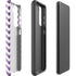 Purple Chevron Galaxy S21 5G Pro Case