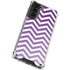 Purple Chevron Galaxy S21 Plus 5G Clear Case