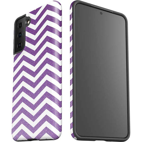 Purple Chevron Galaxy S21 Plus 5G Pro Case