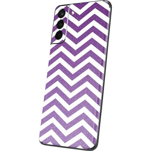 Purple Chevron Galaxy S21 Plus 5G Skin