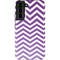 Purple Chevron Galaxy S22 Plus Pro Case