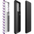 Purple Chevron Galaxy S22 Plus Pro Case