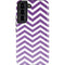 Purple Chevron Galaxy S22 Pro Case