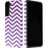 Purple Chevron Galaxy S22 Pro Case