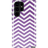 Purple Chevron Galaxy S22 Ultra Pro Case