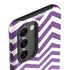 Purple Chevron Galaxy S23 Plus Pro Case