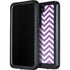 Purple Chevron Galaxy S23 Waterproof Case