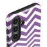 Purple Chevron Galaxy S24 Plus Impact Case