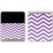 Purple Chevron Galaxy Z Flip3 5G Skin