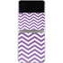 Purple Chevron Galaxy Z Flip4 5G Skin