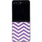 Purple Chevron Galaxy Z Flip5 5G Skin