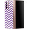 Purple Chevron Galaxy Z Fold2 5G Skin