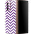 Purple Chevron Galaxy Z Fold2 5G Skin