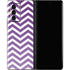 Purple Chevron Galaxy Z Fold2 5G Skin