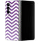 Purple Chevron Galaxy Z Fold4 5G Skin