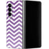 Purple Chevron Galaxy Z Fold4 5G Skin