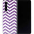 Purple Chevron Galaxy Z Fold4 5G Skin