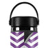Purple Chevron Hydro Flask 20oz Wide Mouth Skin