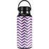 Purple Chevron Hydro Flask 32oz Wide Mouth Skin