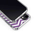 Purple Chevron iPhone 11 Clear Case