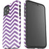 Purple Chevron iPhone 11 Impact Case
