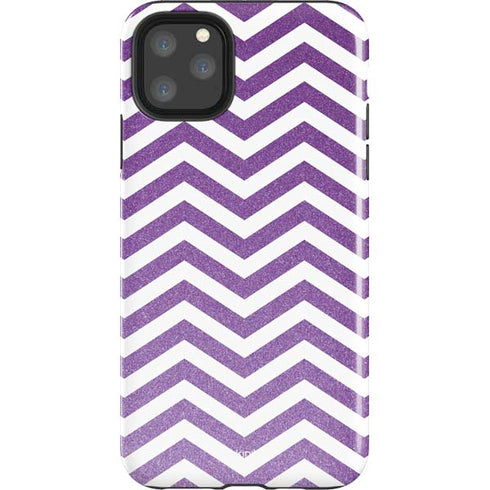 Purple Chevron iPhone 11 Pro Max Impact Case