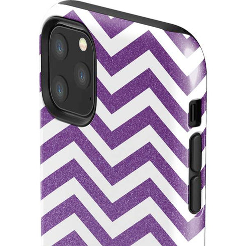 Purple Chevron iPhone 11 Pro Max Impact Case