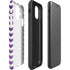 Purple Chevron iPhone 11 Pro Max Impact Case