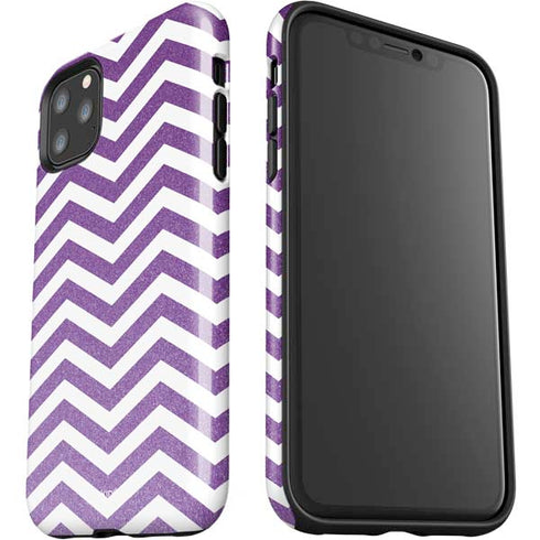 Purple Chevron iPhone 11 Pro Max Impact Case