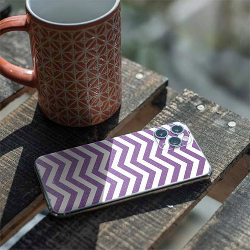Purple Chevron iPhone 11 Pro Skin