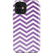 Purple Chevron iPhone 12 Impact Case