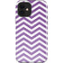 Purple Chevron iPhone 12 Impact Case