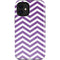 Purple Chevron iPhone 12 Mini Impact Case