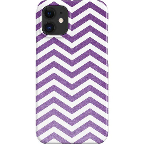 Purple Chevron iPhone 12 Mini Lite Case