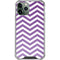 Purple Chevron iPhone 12 Pro Max Clear Case