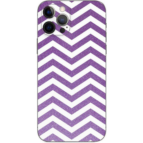 Purple Chevron iPhone 12 Pro Skin