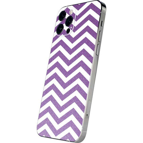 Purple Chevron iPhone 12 Pro Skin