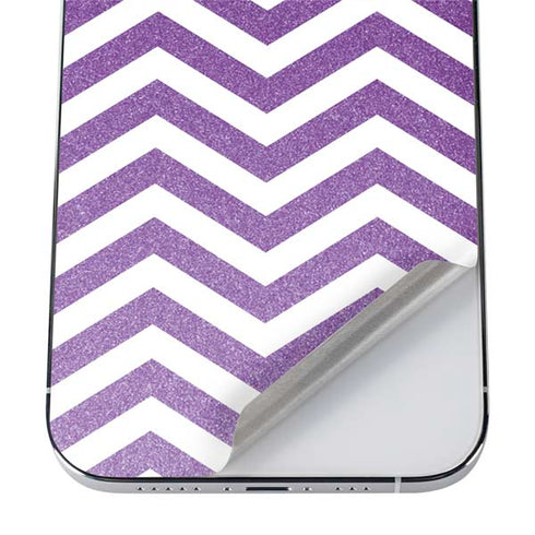 Purple Chevron iPhone 12 Pro Skin