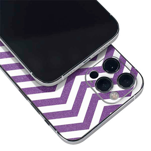 Purple Chevron iPhone 12 Pro Skin