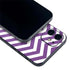 Purple Chevron iPhone 12 Skin
