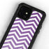 Purple Chevron iPhone 12 Waterproof Case